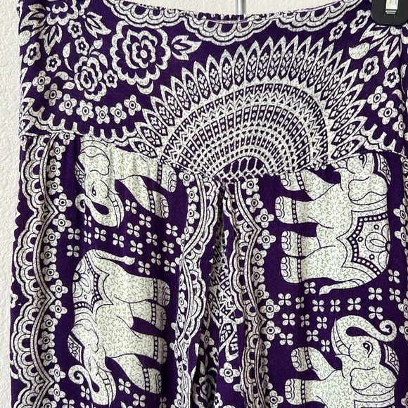Thai Elephant PALAZZO Pants 🐘 🐘 - Picture 5 of 11